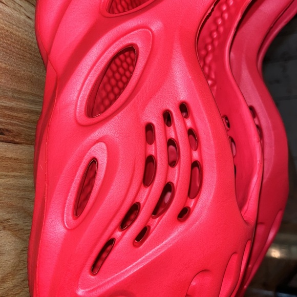 EVA Foam Slippers Slip-On Clog Foam Runner RNNR New size 13 Red Vermilion - Picture 10 of 17